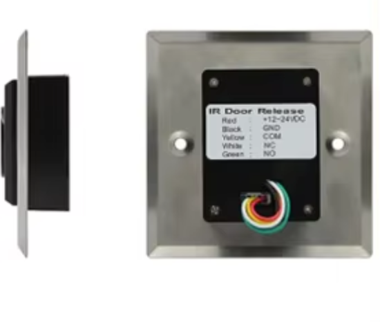 Touchless Exit Button – Infrared No-Touch Door Release, 12-24V