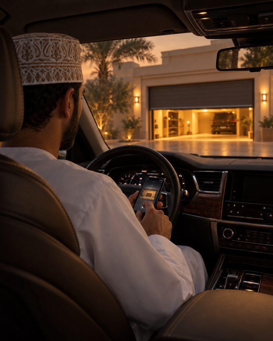 No remote. No keys. No waiting.