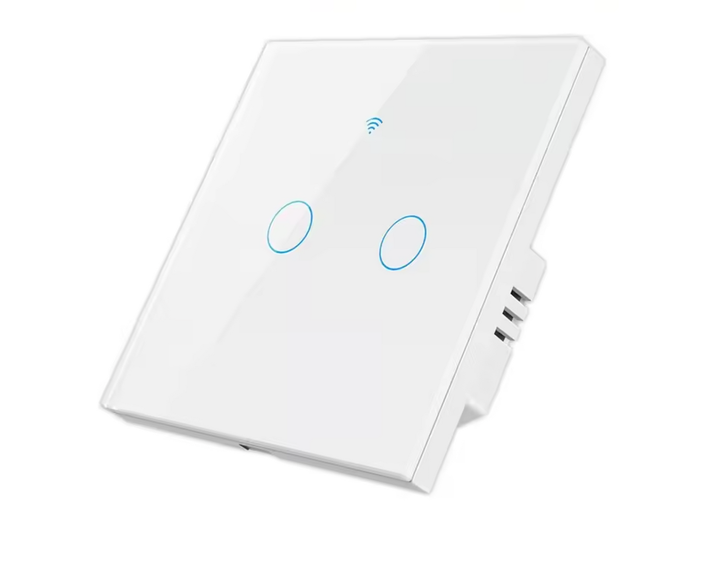 2 Gang Smart Light Switch WiFi - Glass