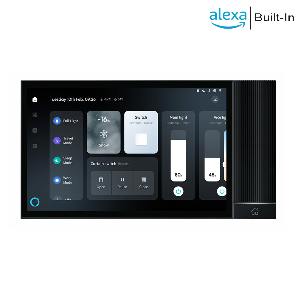 8-Inch Smart Control Panel MAX | Alexa Bluetooth Zigbee Gateway (Android 11)