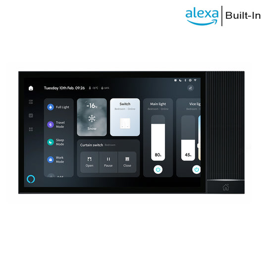 8-Inch Smart Control Panel MAX | Alexa Bluetooth Zigbee Gateway (Android 11)