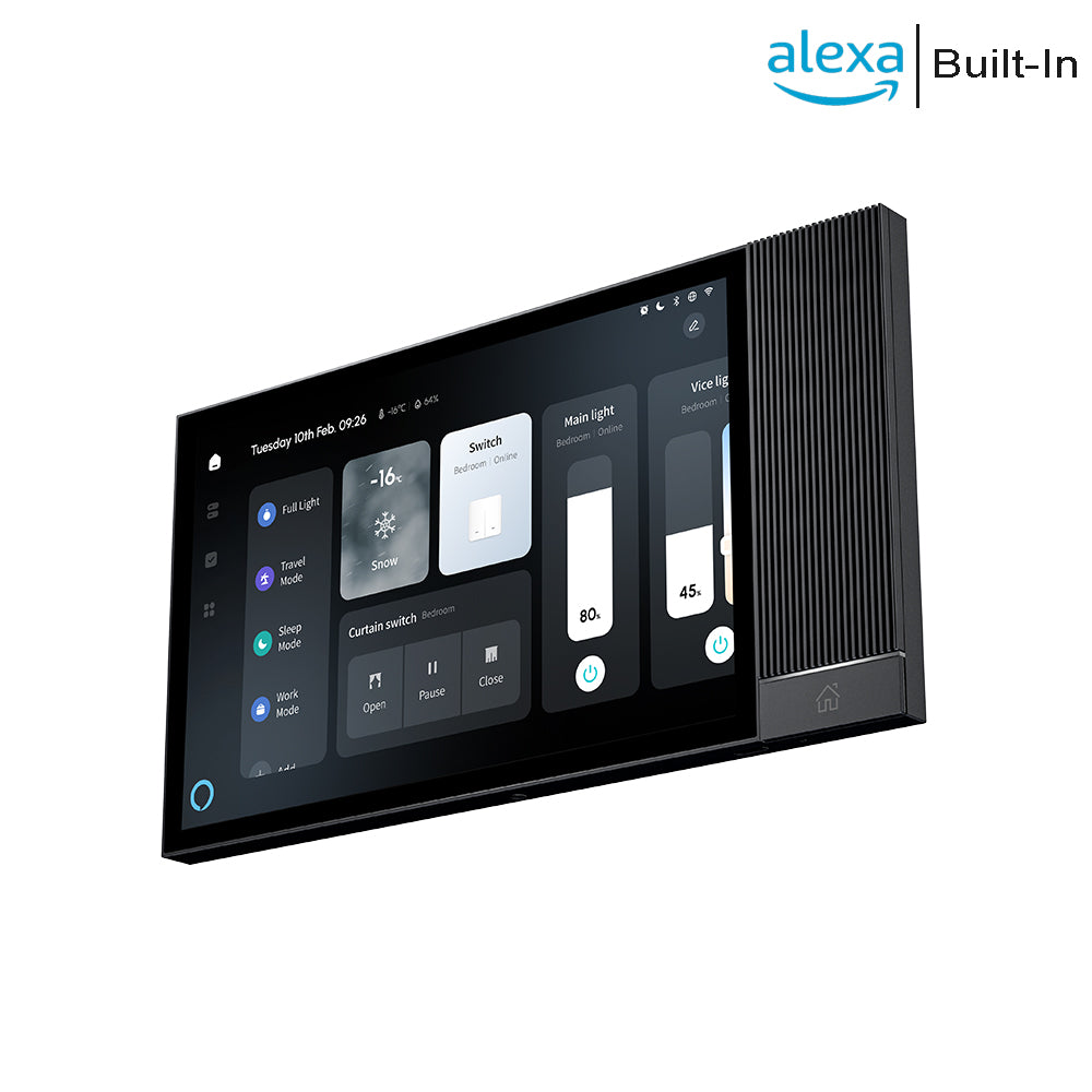 8-Inch Smart Control Panel MAX | Alexa Bluetooth Zigbee Gateway (Android 11)