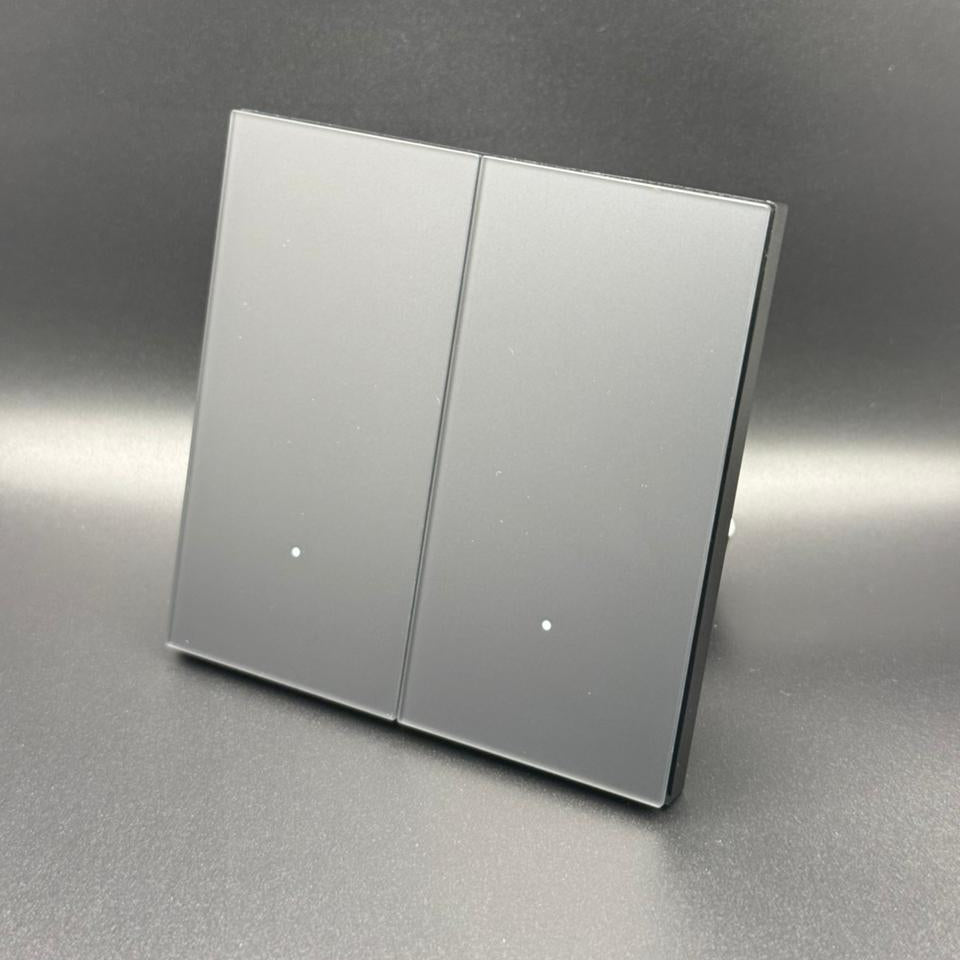 2 Gang AG Premium Smart Switch – Zigbee (No Neutral Required)