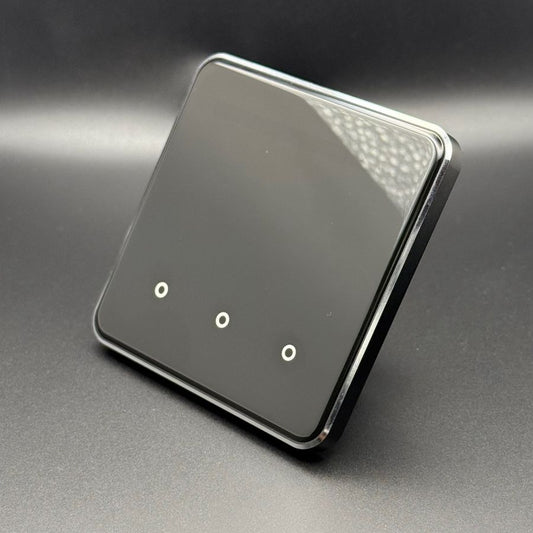 3 Gang Zigbee Glass Switch | Smart Touch Screen Light Switch