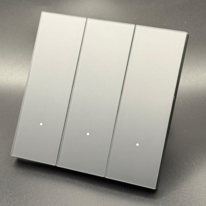 3 Gang AG Premium Smart Switch – Zigbee (No Neutral Required)